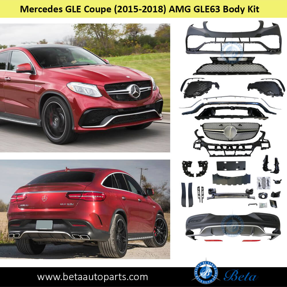 Mercedes GLE-Class Coupe C292 (2015-2018), Body Kit AMG GLE63, China Mercedes GLE-Class Coupe C292 (2015-2018), Body Kit AMG GLE63, China